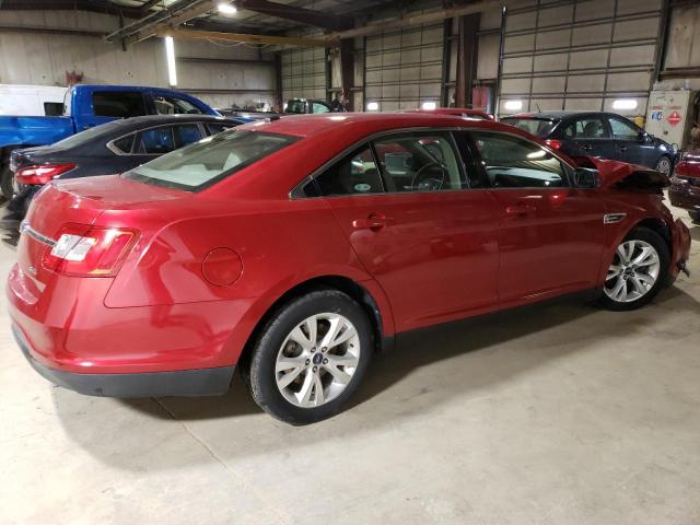 1FAHP2EW5AG148912 - 2010 FORD TAURUS SEL RED photo 3