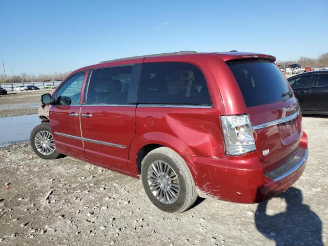 2C4RC1CG3ER336560 - 2014 CHRYSLER TOWN & COU TOURING L RED photo 2