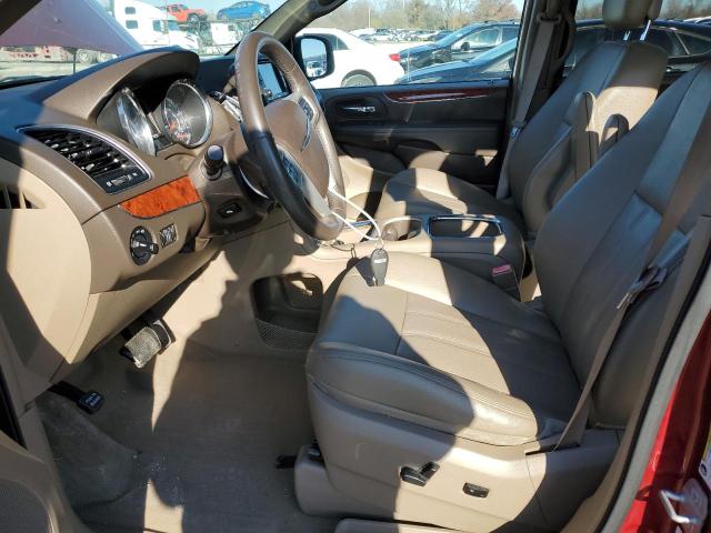 2C4RC1CG3ER336560 - 2014 CHRYSLER TOWN & COU TOURING L RED photo 7