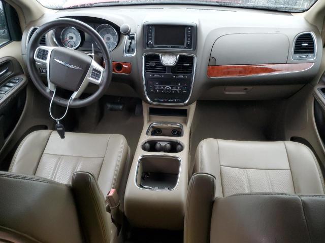 2C4RC1CG3ER336560 - 2014 CHRYSLER TOWN & COU TOURING L RED photo 8