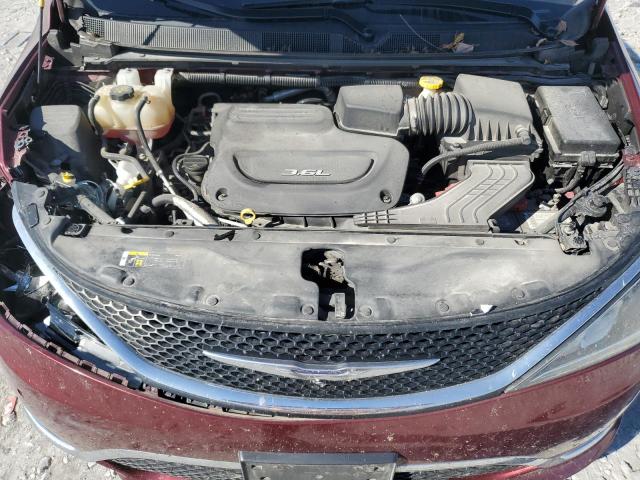 2C4RC1BG3JR101541 - 2018 CHRYSLER PACIFICA TOURING L RED photo 12