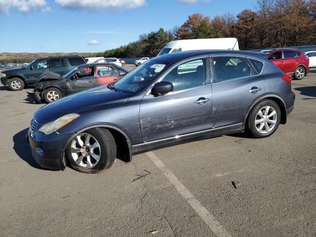 JNKAJ09F28M355005 - 2008 INFINITI EX35 BASE GRAY photo 1