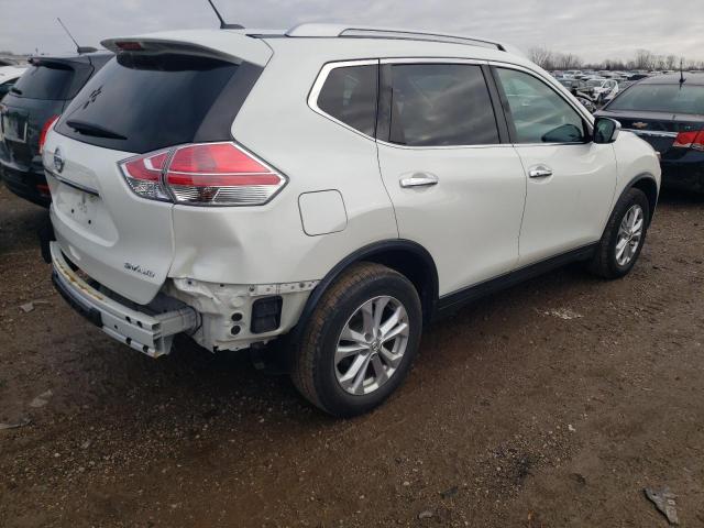 KNMAT2MV6GP732888 - 2016 NISSAN ROGUE S WHITE photo 3