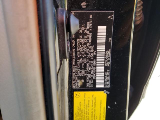 2T2HK31U79C103480 - 2009 LEXUS RX 350 BLACK photo 13