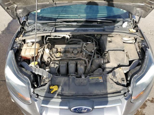 1FAHP3K29CL123237 - 2012 FORD FOCUS SE GRAY photo 11