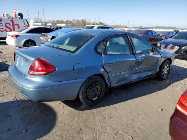 1FAFP56U87A188919 - 2007 FORD TAURUS SEL BLUE photo 3