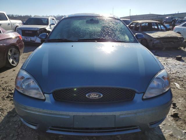 1FAFP56U87A188919 - 2007 FORD TAURUS SEL BLUE photo 5