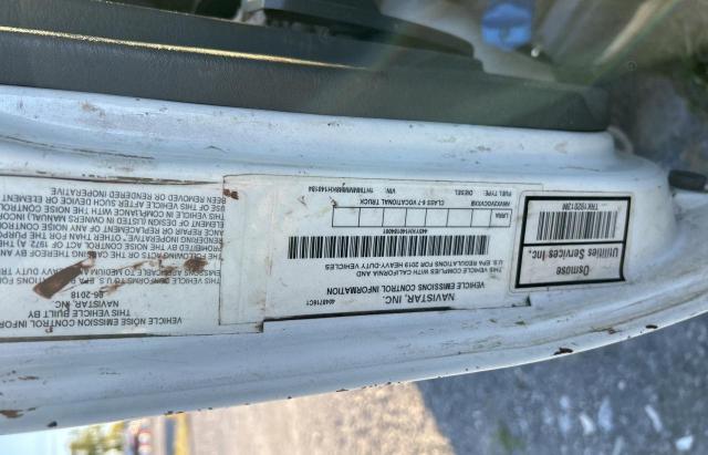 1HTMMMMM8KH140184 - 2019 INTERNATIONAL 4000 4300 თეთრი ფოტო 10