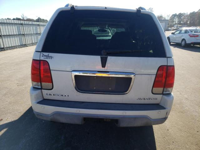 5LMEU88H24ZJ33095 - 2004 LINCOLN AVIATOR 白色 照片 6