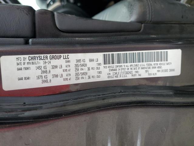 1C4RJFJT1FC662421 - 2015 JEEP GRAND CHER SUMMIT 灰色 照片 13