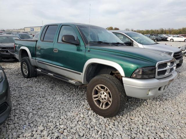 1D7HG48N34S525558 - 2004 DODGE DAKOTA QUAD SLT GREEN photo 4