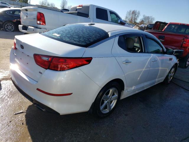 KNAGM4A7XE5453488 - 2014 KIA OPTIMA LX WHITE photo 3