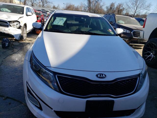 KNAGM4A7XE5453488 - 2014 KIA OPTIMA LX WHITE photo 5