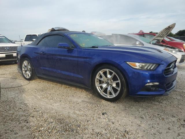 1FATP8UHXF5418610 - 2015 FORD MUSTANG BLUE photo 4