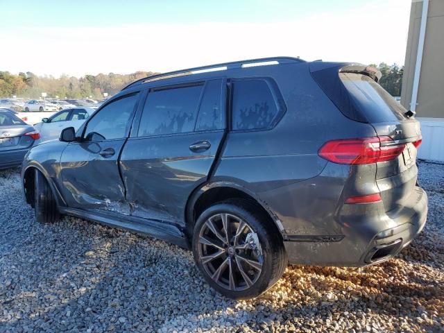 5UXCX6C08N9M89935 - 2022 BMW X7 M50I GRAY photo 2