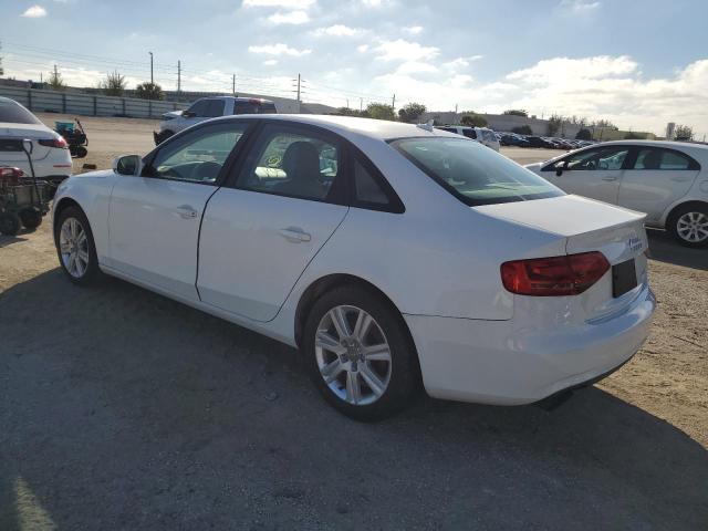 WAUAFAFL2BN042523 - 2011 AUDI A4 PREMIUM WHITE photo 2