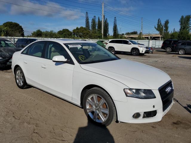 WAUAFAFL2BN042523 - 2011 AUDI A4 PREMIUM WHITE photo 4