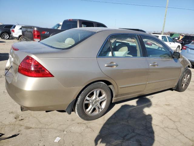 1HGCM56726A122009 - 2006 HONDA ACCORD EX TAN photo 3