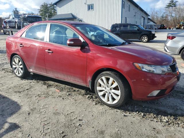 KNAFW4A3XA5296090 - 2010 KIA FORTE SX RED photo 4