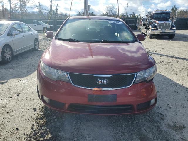 KNAFW4A3XA5296090 - 2010 KIA FORTE SX RED photo 5