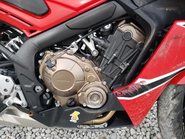 MLHRC7400J5400384 - 2018 HONDA CBR650 F RED photo 7