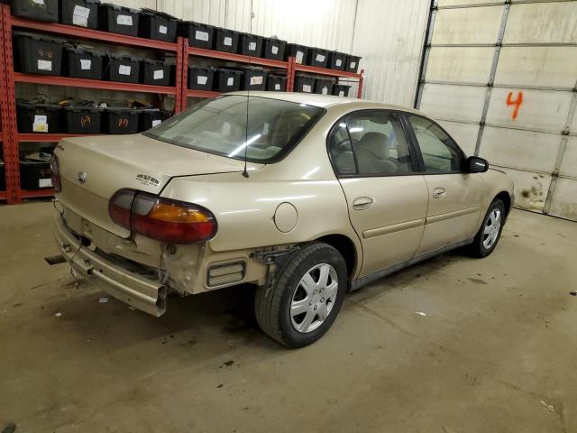 1G1ND52J22M519357 - 2002 CHEVROLET MALIBU BEIGE photo 3