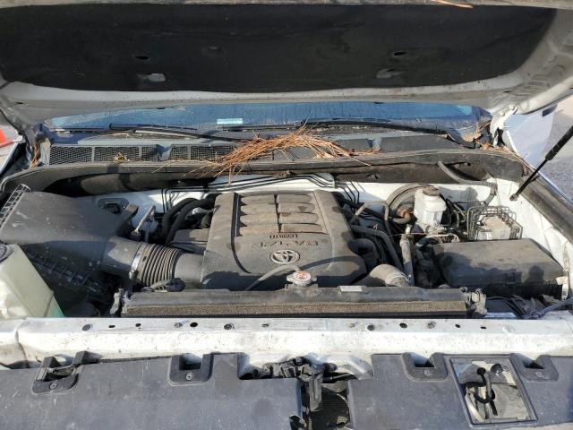5TFRY5F18LX265516 - 2020 TOYOTA TUNDRA DOUBLE CAB SR/SR5 WHITE photo 11