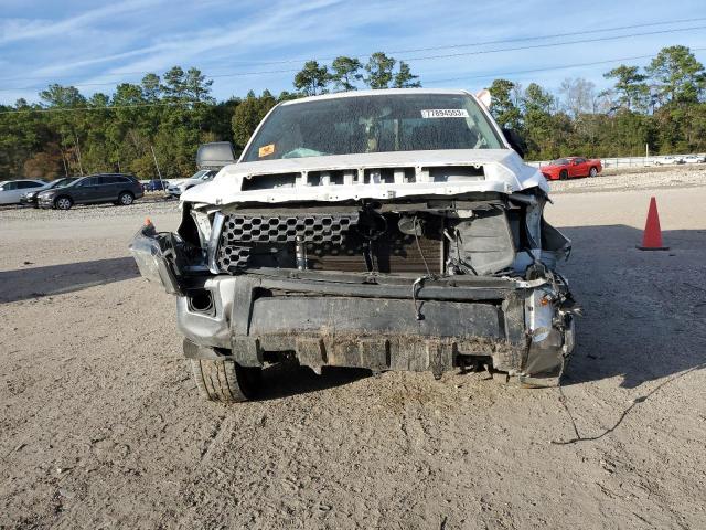 5TFRY5F18LX265516 - 2020 TOYOTA TUNDRA DOUBLE CAB SR/SR5 WHITE photo 5