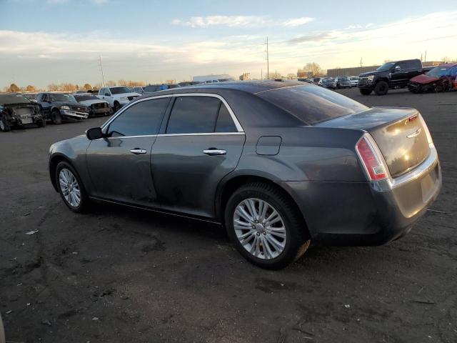 2C3CCAKT2DH665537 - 2013 CHRYSLER 300C GRAY photo 2