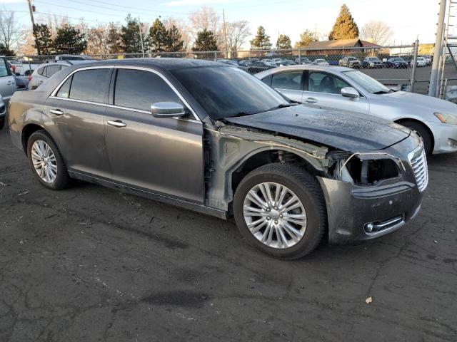 2C3CCAKT2DH665537 - 2013 CHRYSLER 300C GRAY photo 4