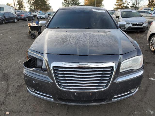 2C3CCAKT2DH665537 - 2013 CHRYSLER 300C GRAY photo 5