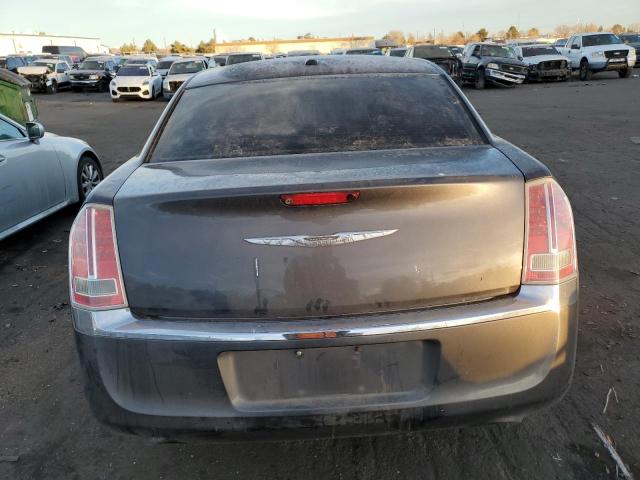 2C3CCAKT2DH665537 - 2013 CHRYSLER 300C GRAY photo 6