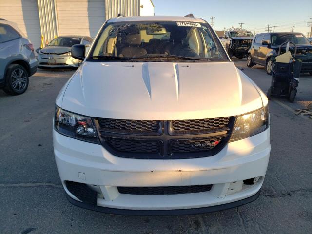 3C4PDCABXJT384913 - 2018 DODGE JOURNEY SE WHITE photo 5