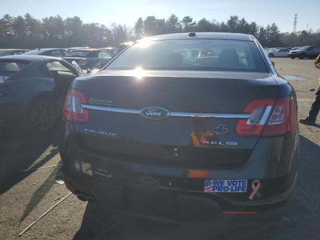 1FAHP2HWXCG136107 - 2012 FORD TAURUS SEL BLACK photo 6