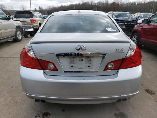 JNKAY01E67M303115 - 2007 INFINITI M35 BASE SILVER photo 6