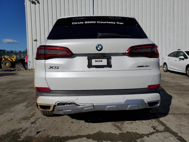 5UXCR6C04L9B79744 - 2020 BMW X5 XDRIVE40I WHITE photo 6