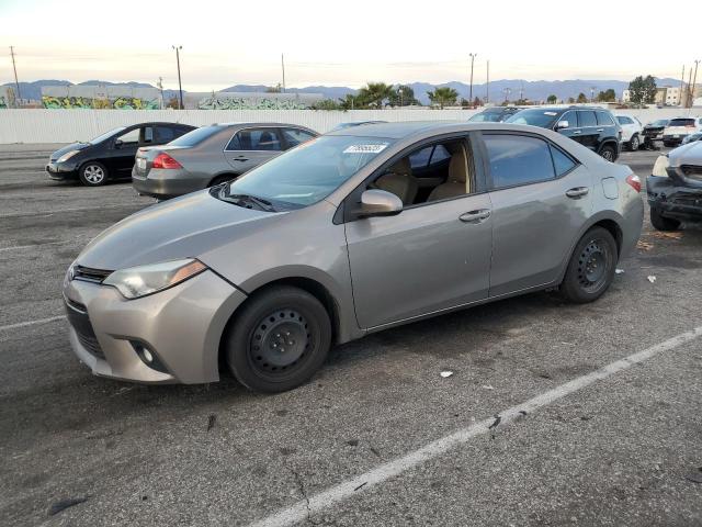 2T1BURHE7GC565993 - 2016 TOYOTA COROLLA L GRAY photo 1