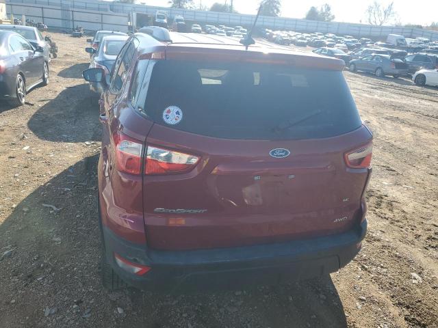 MAJ6S3GL6MC422399 - 2021 FORD ECOSPORT SE წითელი ფოტო 6