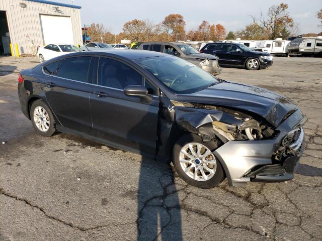 3FA6P0G79FR261604 - 2015 FORD FUSION S GRAY photo 4