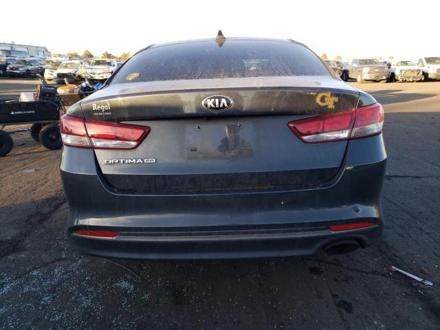 KNAGT4L35G5083941 - 2016 KIA OPTIMA LX GRAY photo 6