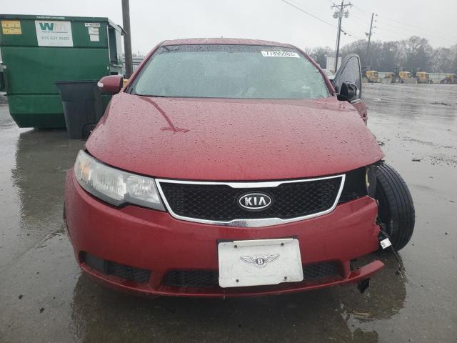 KNAFU4A25A5047919 - 2010 KIA FORTE EX RED photo 5