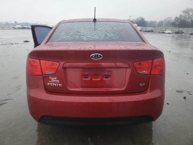 KNAFU4A25A5047919 - 2010 KIA FORTE EX RED photo 6