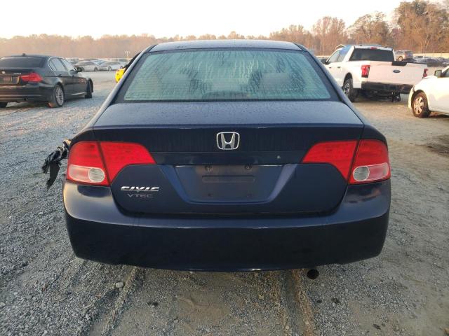 1HGFA16508L046021 - 2008 HONDA CIVIC LX BLUE photo 6