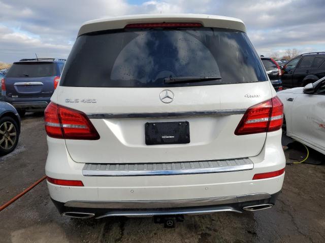 4JGDF6EE1KB222878 - 2019 MERCEDES-BENZ GLS 450 4MATIC WHITE photo 6