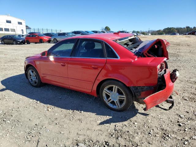 WAUDG78E16A025270 - 2006 AUDI A4 3.2 QUATTRO RED photo 2