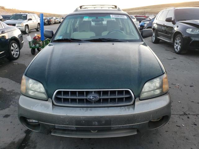 4S3BH675137623919 - 2003 SUBARU LEGACY OUTBACK AWP 绿色 照片 5