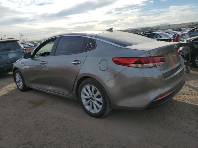 5XXGT4L30HG139218 - 2017 KIA OPTIMA LX GRAY photo 2