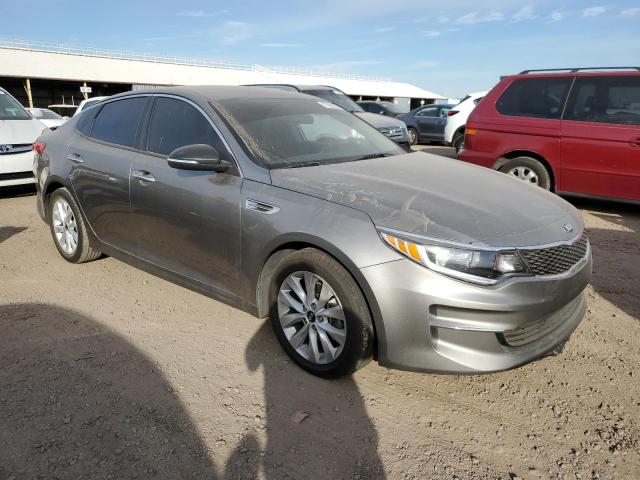 5XXGT4L30HG139218 - 2017 KIA OPTIMA LX GRAY photo 4