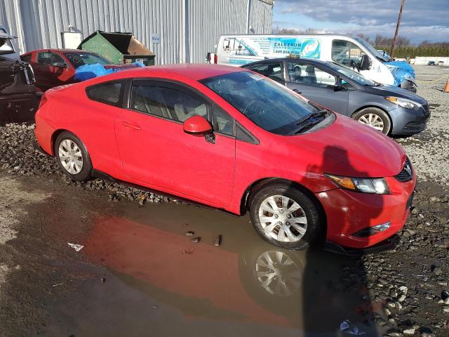 2HGFG3B52CH552651 - 2012 HONDA CIVIC LX RED photo 4