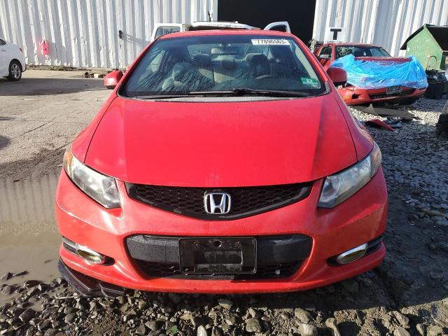 2HGFG3B52CH552651 - 2012 HONDA CIVIC LX RED photo 5